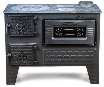 Отопительно-варочная печь МастерПечь ПВ-04 с духовым шкафом, 7,5 кВт в Калуге