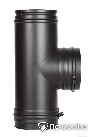 Тройник 90° Schiedel Тройник 90° д.150 PM25 (Черный) Permetr в Калуге