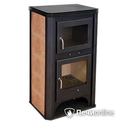 Печь-камин Экокамин Бавария с духовым шкафом 9кВт в Калуге