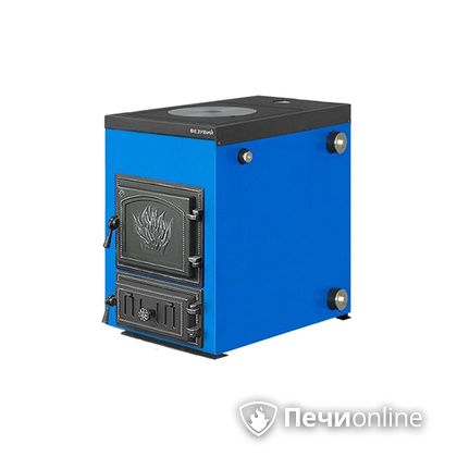 Отопительный котел Везувий Эльбрус-18 с плитой Везувий В1 в Калуге