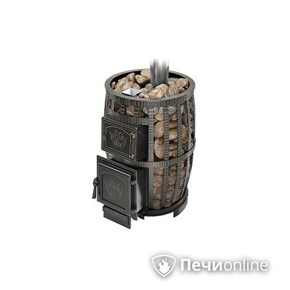 Дровяная печь-каменка Везувий Легенда Русский пар Ковка 24 (271) б/в в Калуге