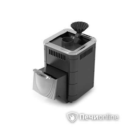 Дровяная печь-каменка TMF Гейзер Микра 2017 Inox ДН ЗК антрацит в Калуге