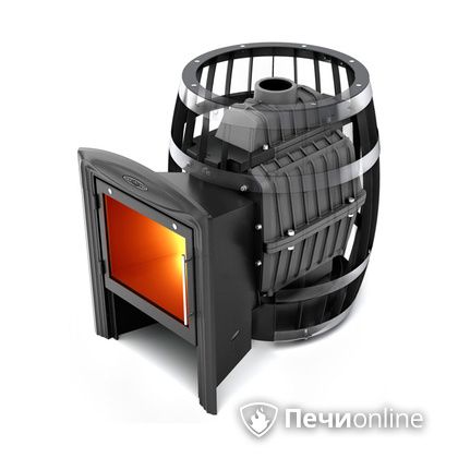 Дровяная печь-каменка TMF Саяны Cast Витра в Калуге