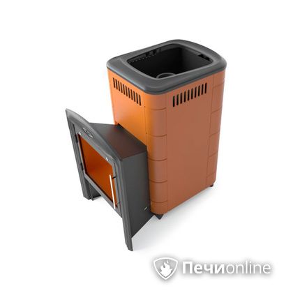 Дровяная печь-каменка TMF Тунгуска Cast Витра терракота в Калуге