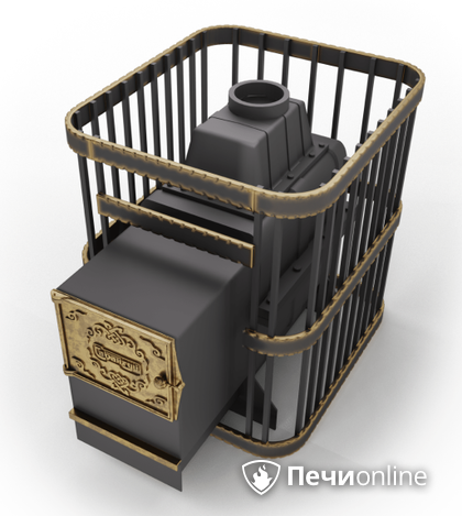 Дровяные печи-каменки Сабантуй Квадро Чугун 24 в Калуге