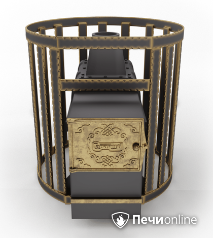 Дровяные печи-каменки Сабантуй Булава Чугун 24 в Калуге