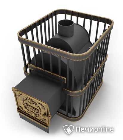 Дровяные печи-каменки Сабантуй Мини Квадро 14 в Калуге