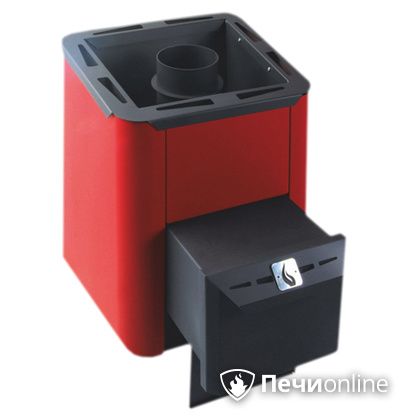 Дровяная банная печь Конвектика Колибри 9 терракота в Калуге