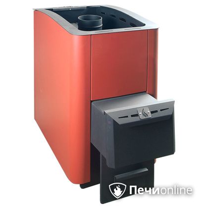 Дровяная банная печь Конвектика 12 терракота в Калуге