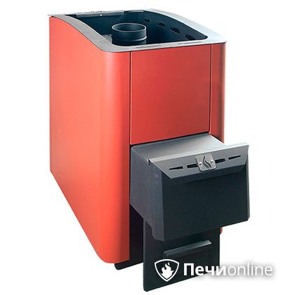 Дровяная банная печь Конвектика 26 терракота в Калуге