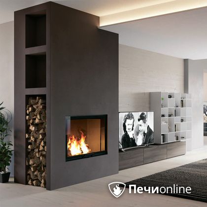 Каминная топка Edilkamin BLOKK 70 V nero в Калуге