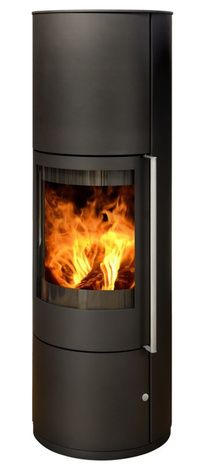 Печь-камин ABX Trollvik, черная сталь в Калуге