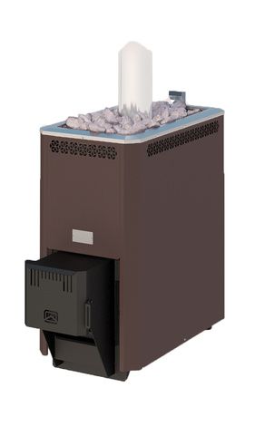 Дровяная банная печь Теплодар Кузбасс-20 ТК (2018) в Калуге