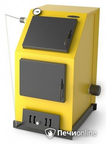 Твердотопливный котел TMF Оптимус Электро 25кВт АРТ ТЭН 6кВт желтый в Калуге