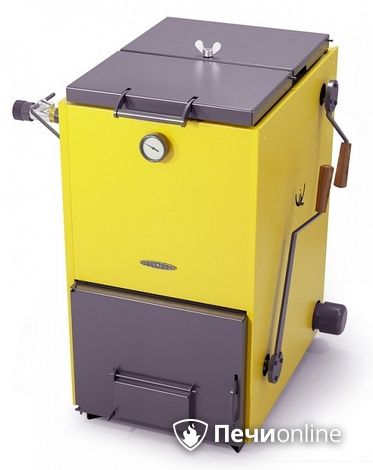 Твердотопливный котел TMF Цельсий Электро 25кВт АРТ ТЭН 6кВт желтый в Калуге