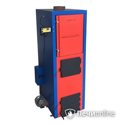 Твердотопливный котел длительного горения Старт 50-Long-MAX (левый) в Калуге