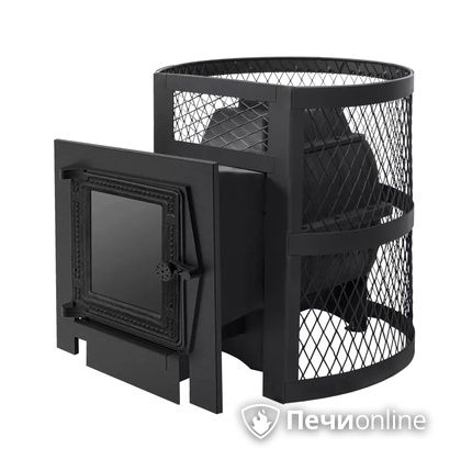 Дровяная банная печь Протопи Чугунка 16 Финка С в Калуге