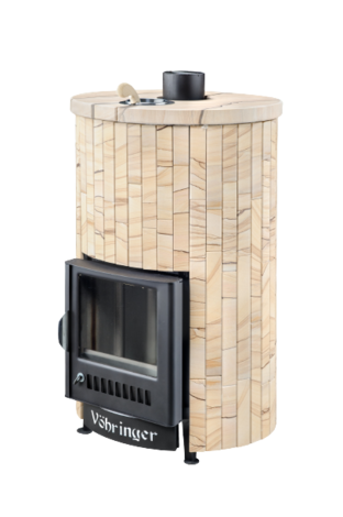 Печь для бани Ферингер  Уют-25 ПФ ("Окаменевшее дерево" наборный) в Калуге