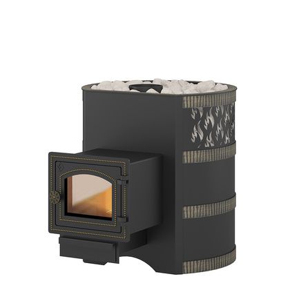 Дровяная банная печь Везувий Лава 12 (ДТ-3С) в Калуге