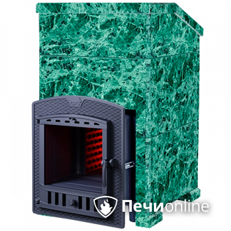 Дровяная печь-каменка Гефест ЗК 18 П (h830/40 верх) Президент Змеевик в Калуге