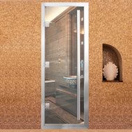 Дверь для бани Arta Премьер 60G Прозрачная, 2100х1000 мм