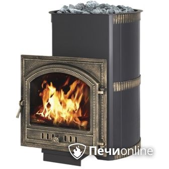 Дровяная банная печь Везувий Лава 28 Камин (205) в Калуге