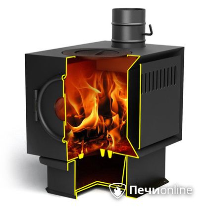 Печь-буржуйка TMF Золушка 2016 с варочной поверхностью в Калуге