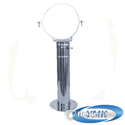  УМК Кронштейн опорный телескопический 40-75 D120 1.0 мм нержавейка в Калуге