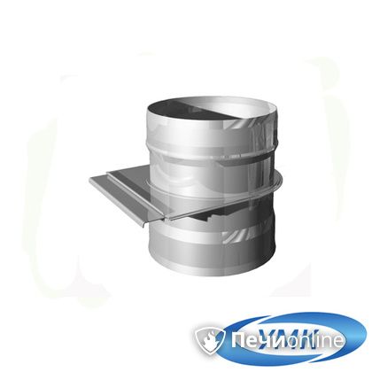  УМК Шибер-задвижка D160 1.0 мм нержавейка в Калуге