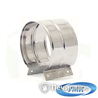  УМК Хомут обжимной D120 0.5 мм оцинковка в Калуге