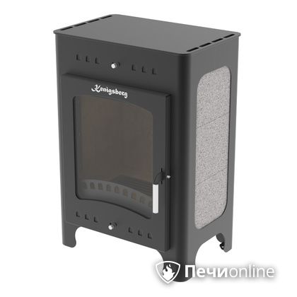 Печь-камин Протопи Кенигсберг 9Z без конфорки выход дымохода назад в Калуге