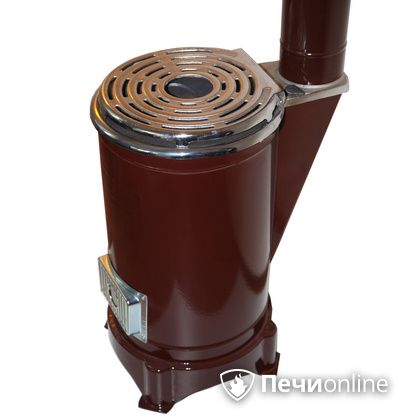 Печь-буржуйка МастерПечь эмалированная с чугунной варочной поверхностью в Калуге
