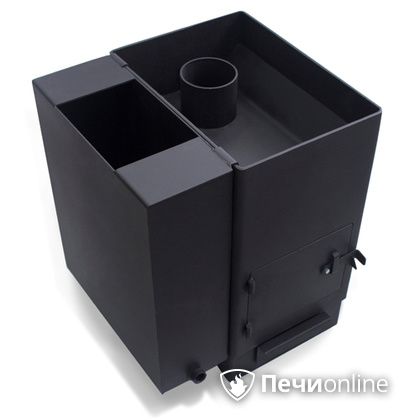 Печь для бани НМК Сибирь Копеечка под навесной бак 30 л в Калуге