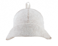 Шапка «Банщик» белая в Калуге