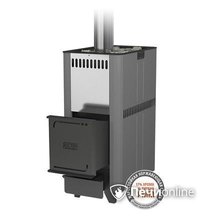 Дровяная банная печь Костёр 14 в Калуге