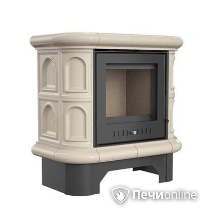 Печь-камин Kratki WK 440 кафельная крем черный в Калуге