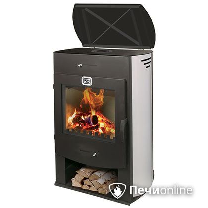 Печь-камин Теплодар Танго с чугунной плитой в Калуге